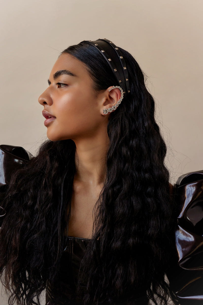 Leia Crystal Ear Cuff