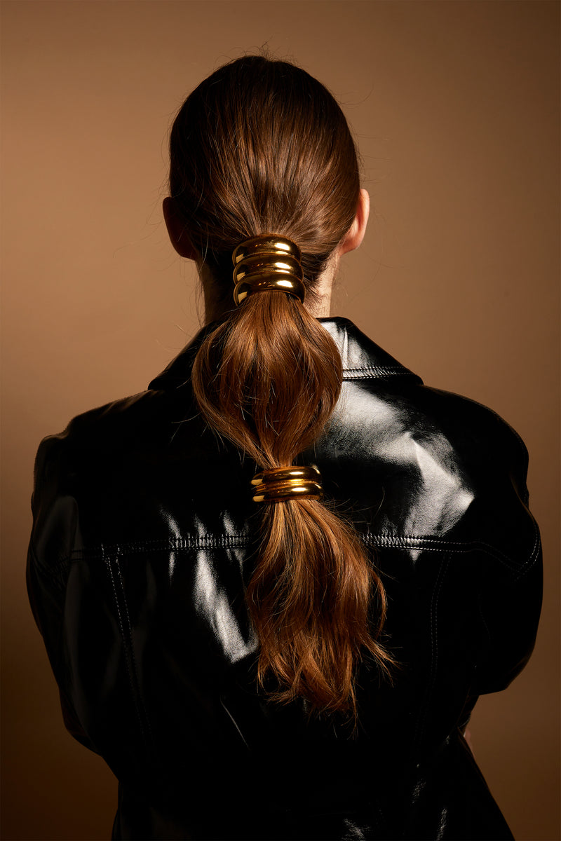 Petite Glossy Double Arch Pony