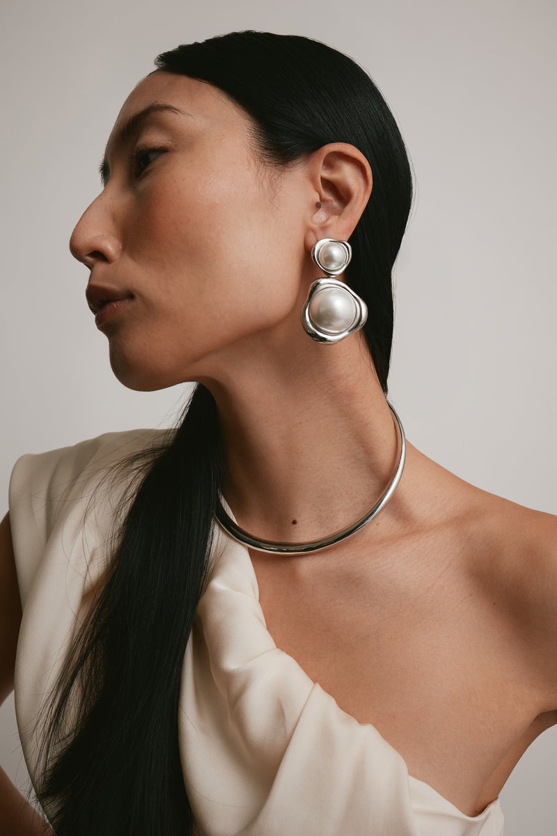 Romy Metal Collar Necklace