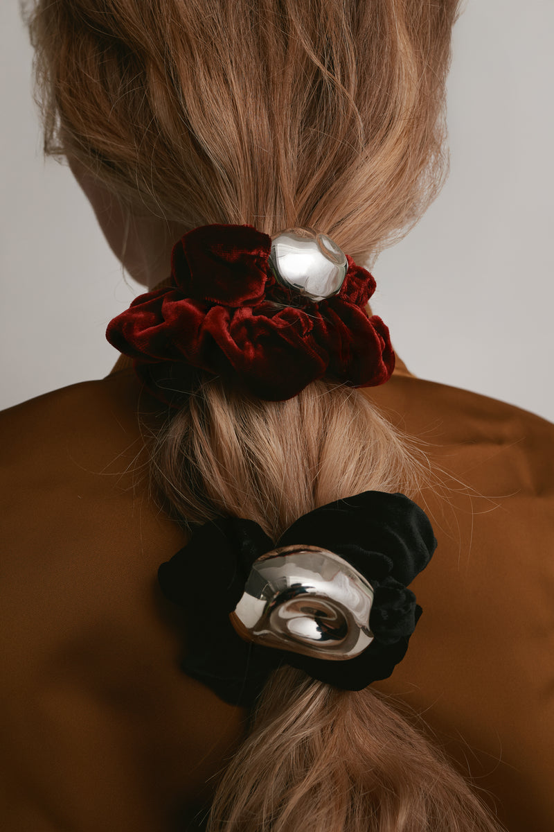 Inara Velvet Medium Scrunchie