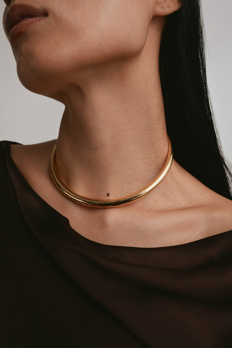 Romy Metal Collar Necklace