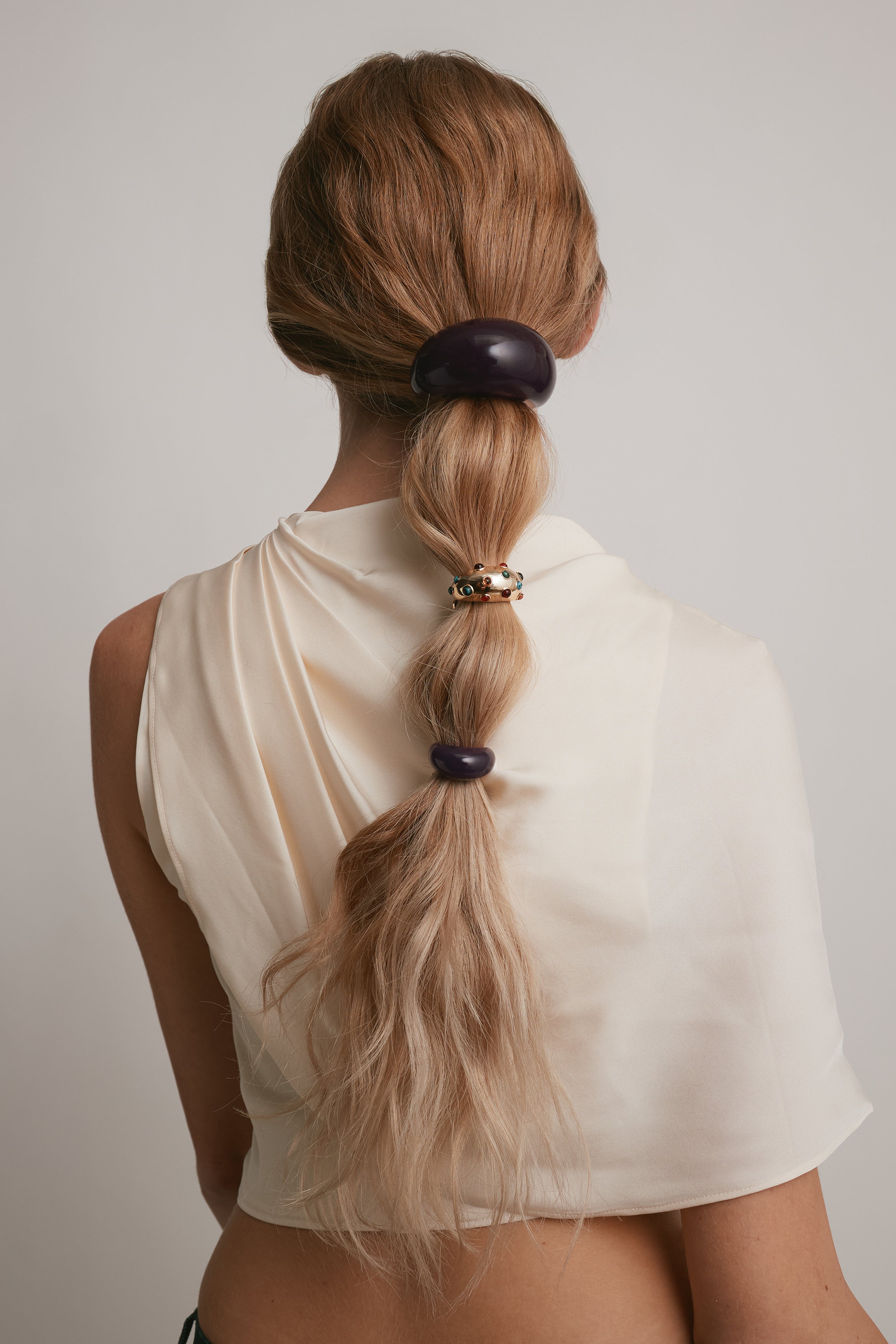 Jelly Mini Dome Pony Cuff