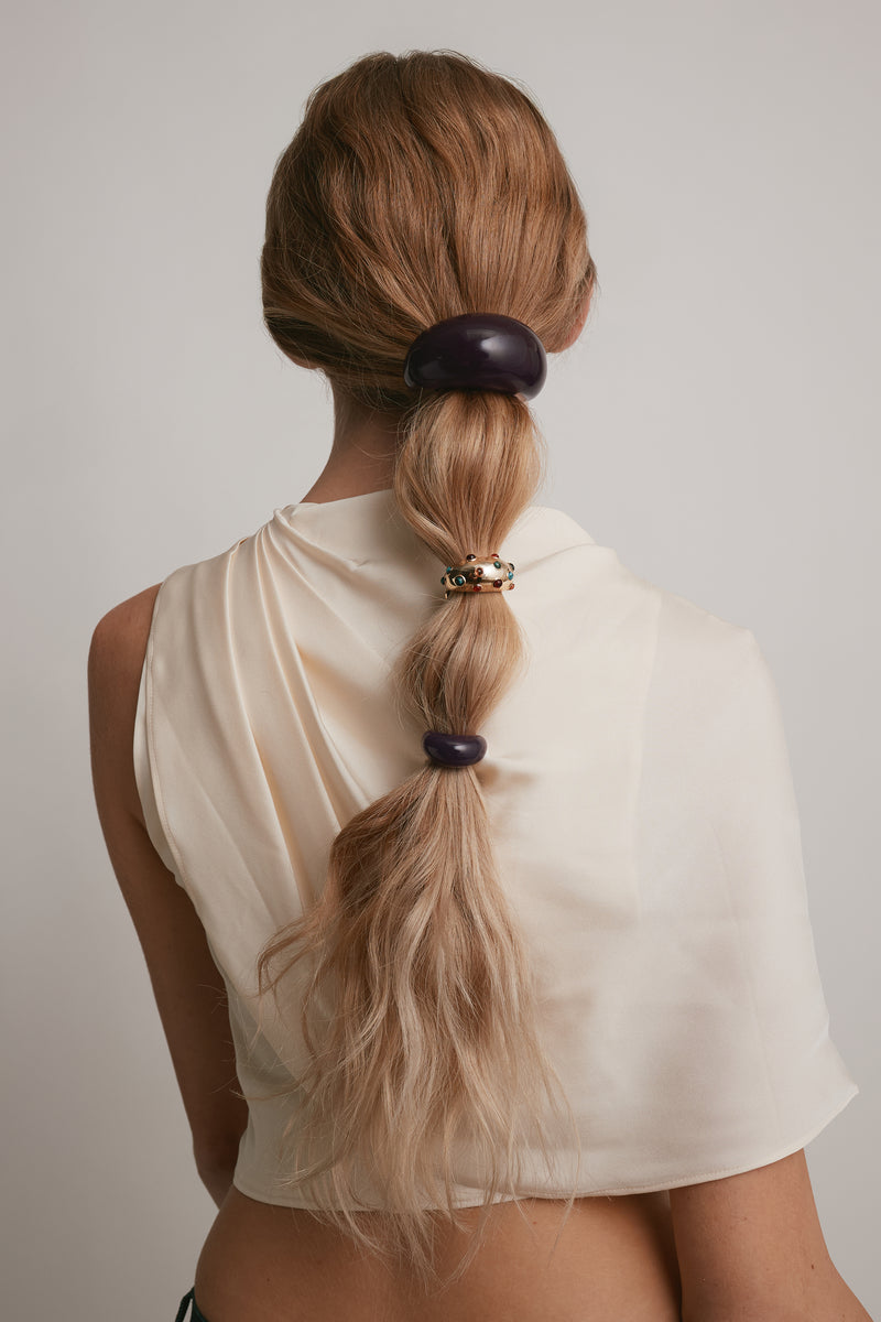 Jelly Mini Dome Pony Cuff