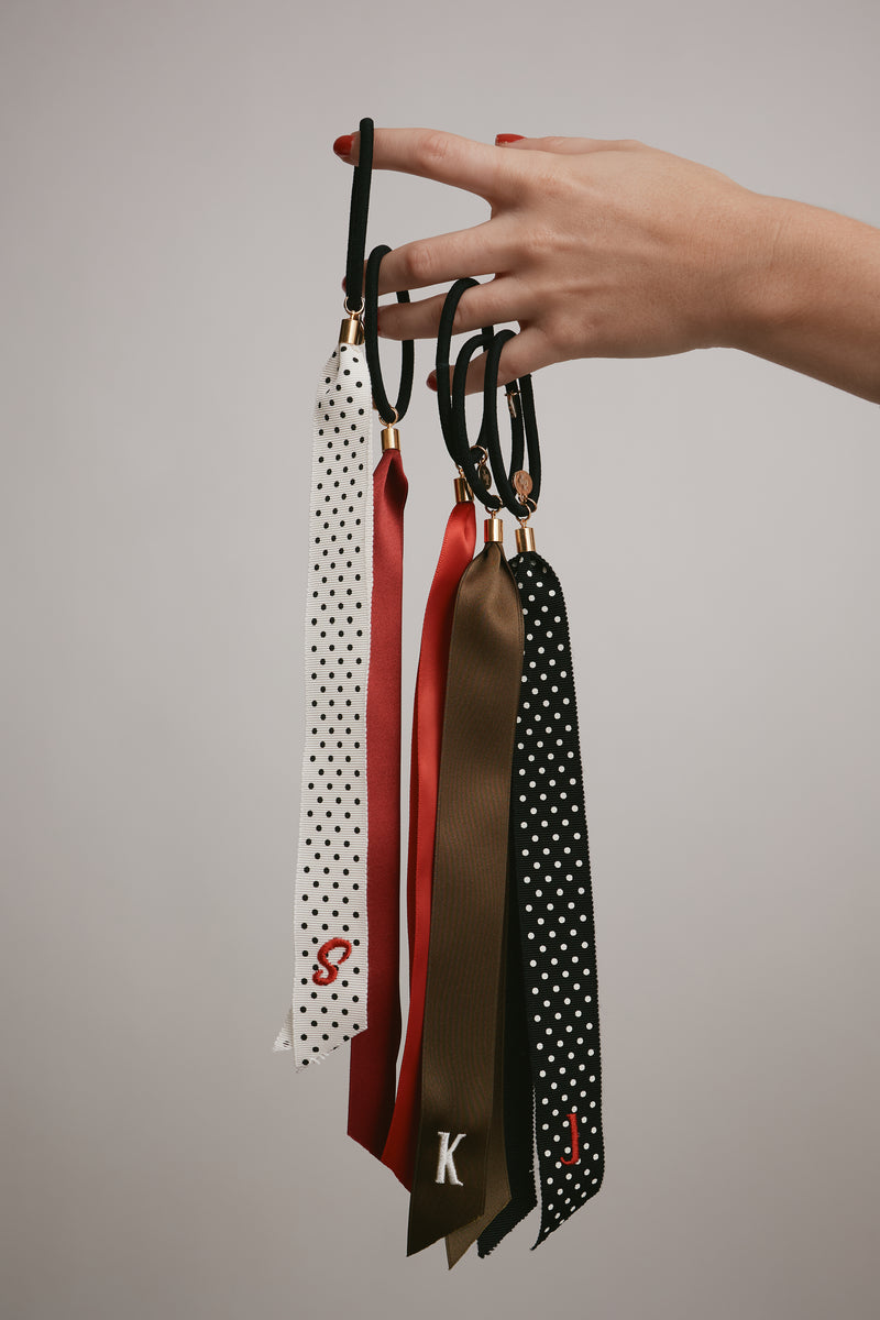 Monogram Pony Ribbon