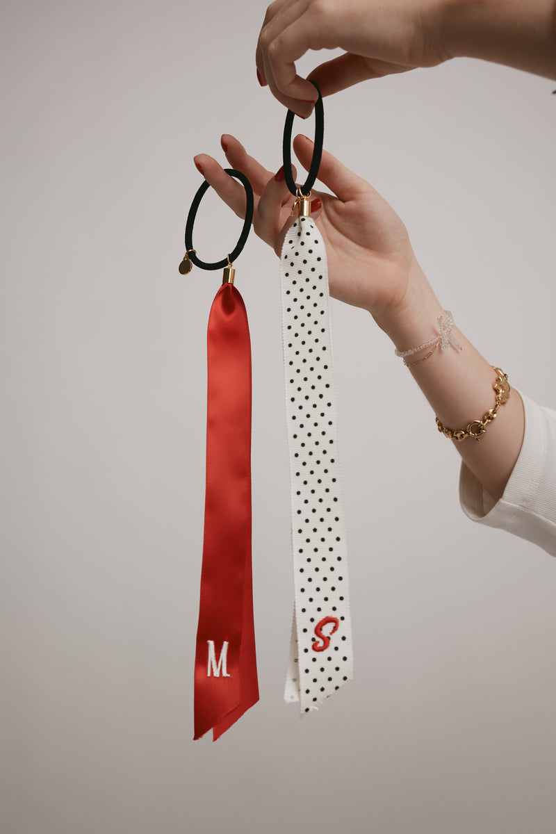 Monogram Pony Ribbon