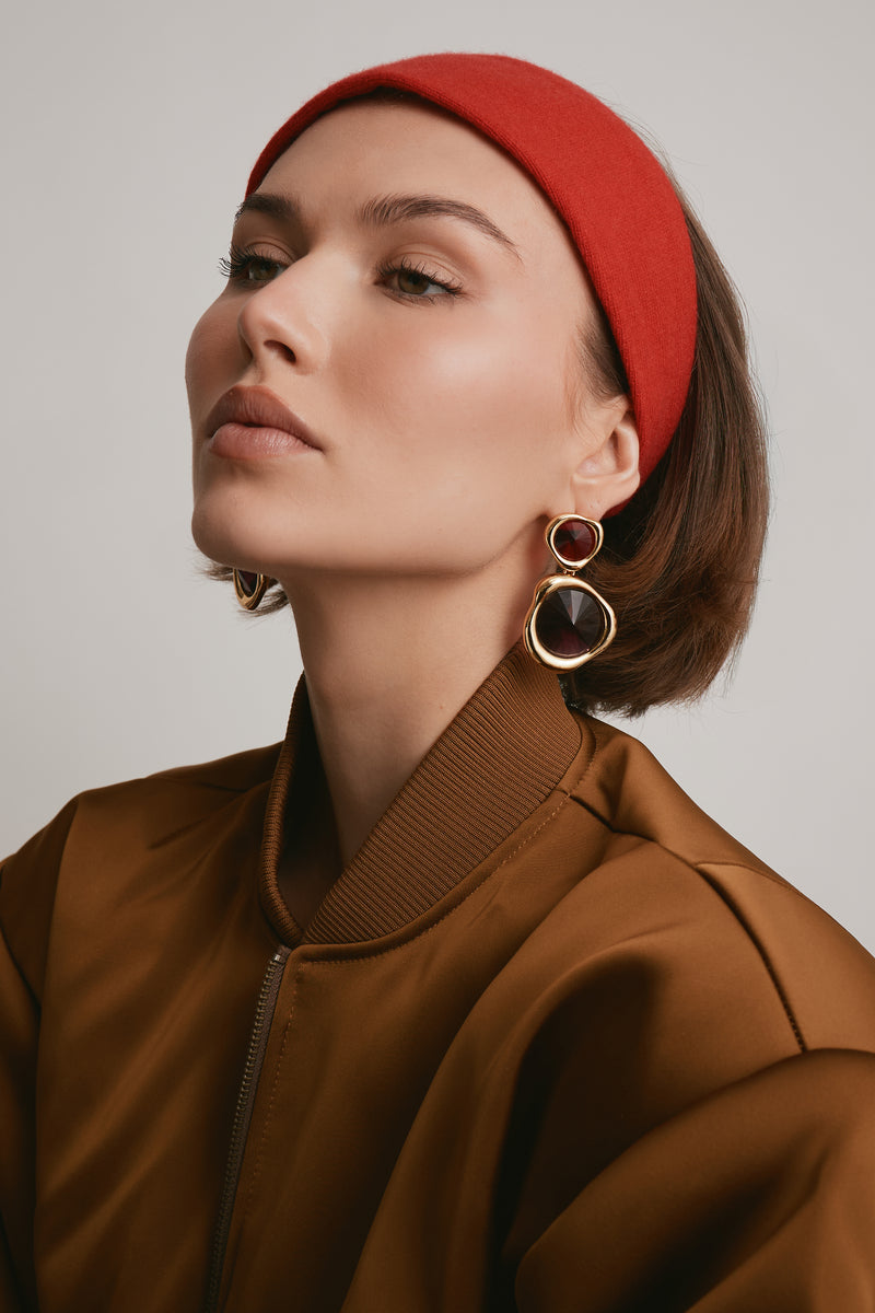 Sloane Crystal Drop Earrings