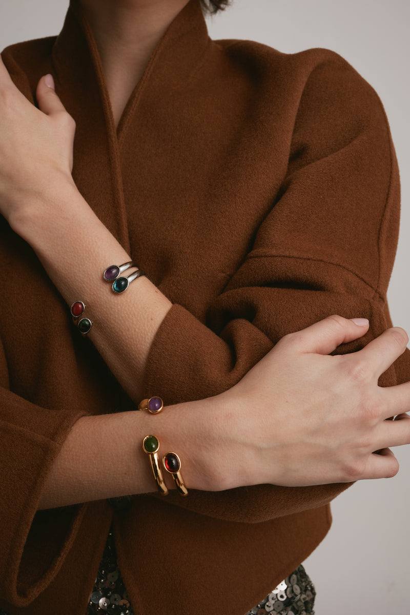 Frankie Stone Cuff Set of 2