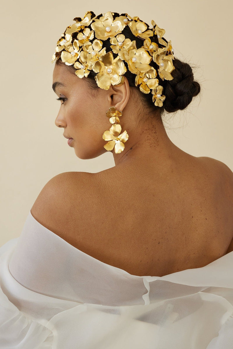Eden Floral Comb Set