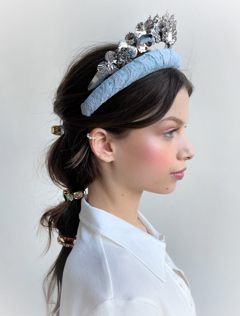 Daphne Crystal Wide Crown