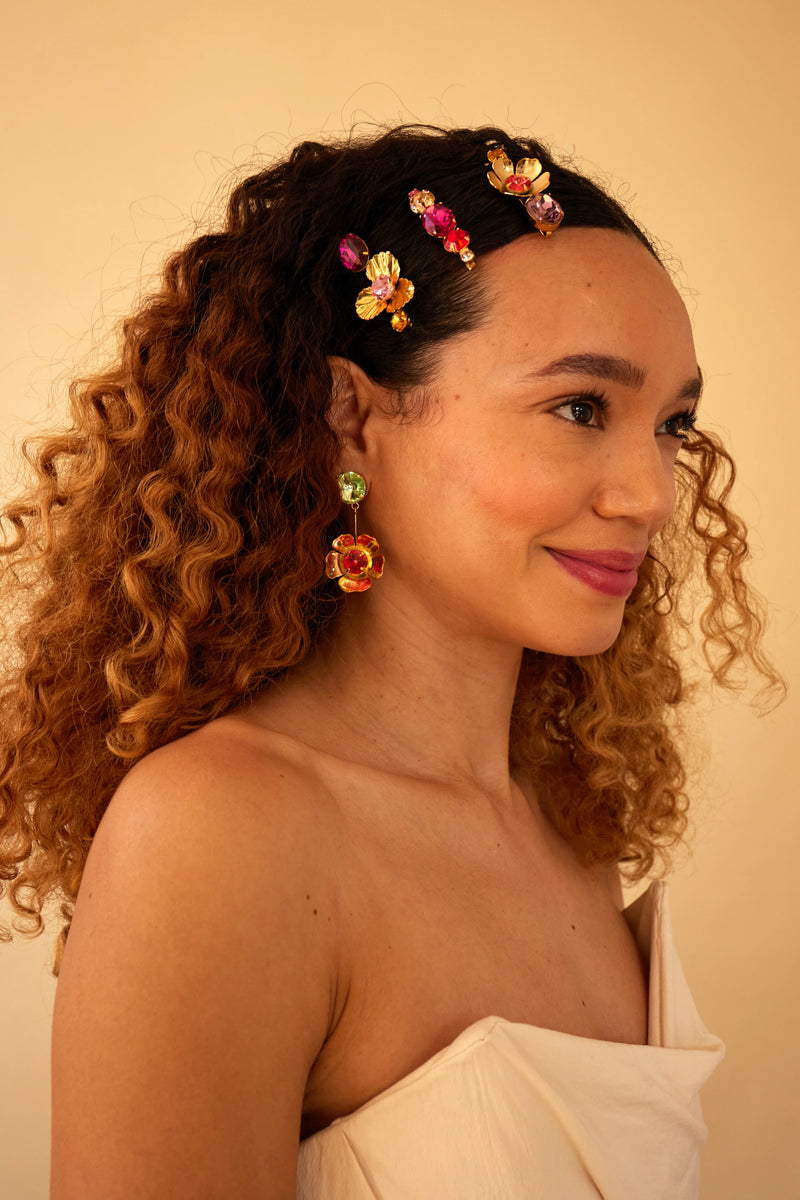 Kya Floral Bobbi Set