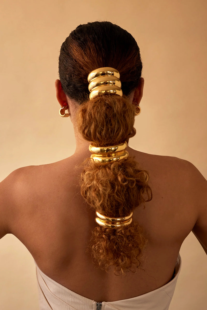 Petite Glossy Double Arch Pony