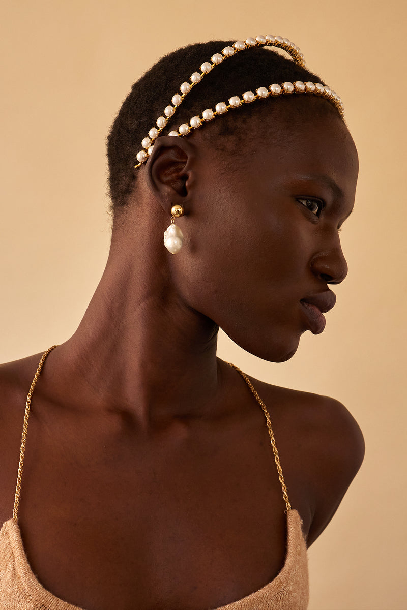 Freshwater Pearl Drop Earrings