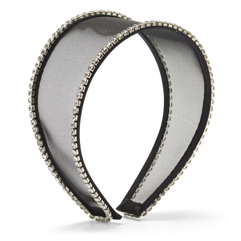 Ella Mesh Crystal Headband
