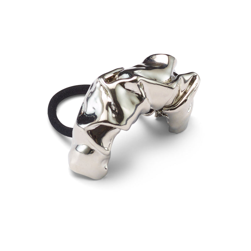 Glossy Draped Pony Cuff