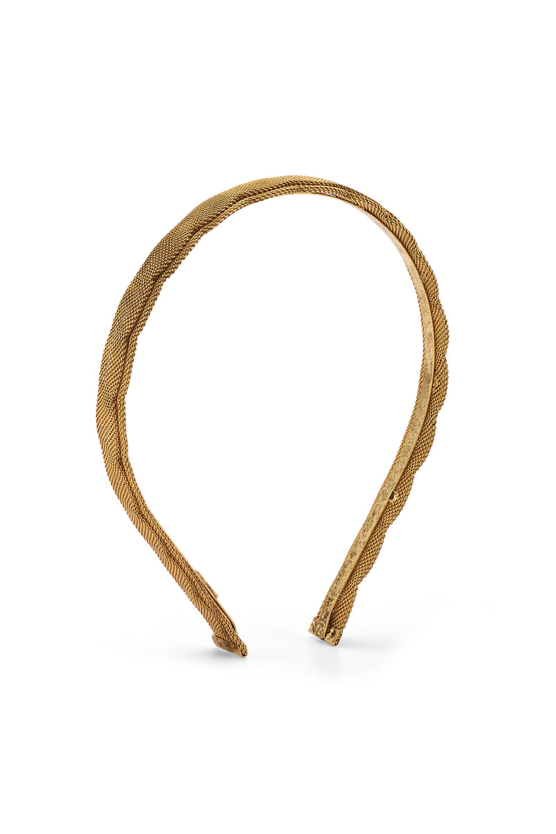 Scalloped Mesh Headband