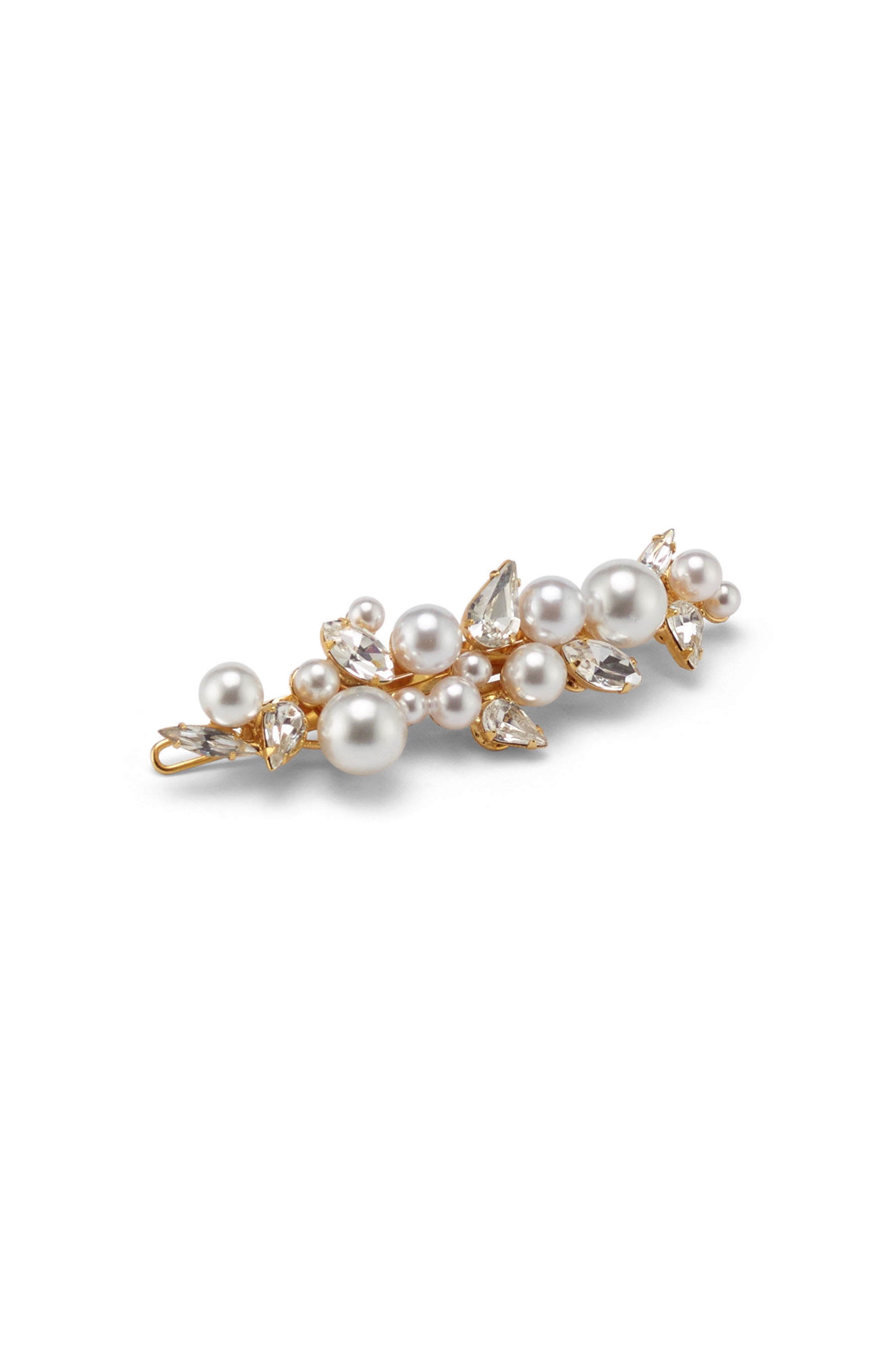 Mattar Pearl and Crystal Barrette | LELET NY