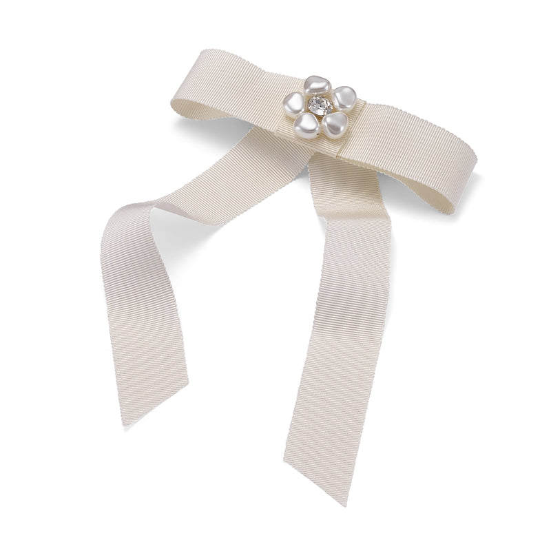 Freshwater Pearl and Crystal Kate Bow