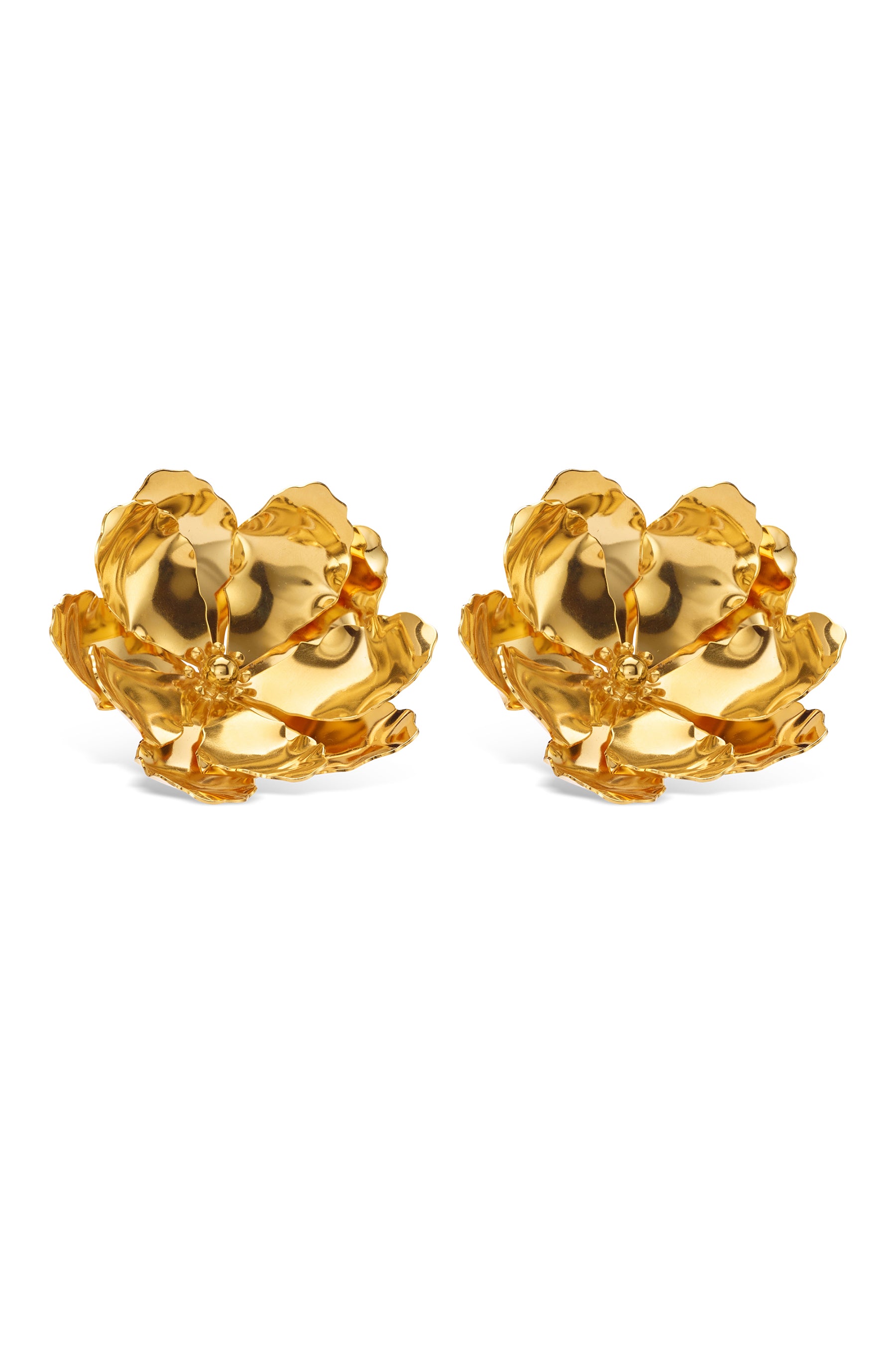 Lilly Bloom Clip On Earrings
