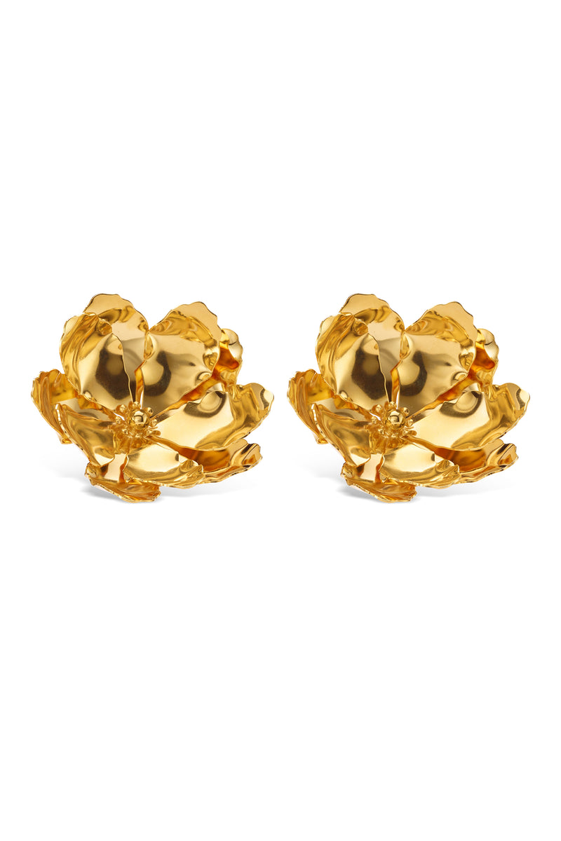 Lilly Bloom Clip On Earrings
