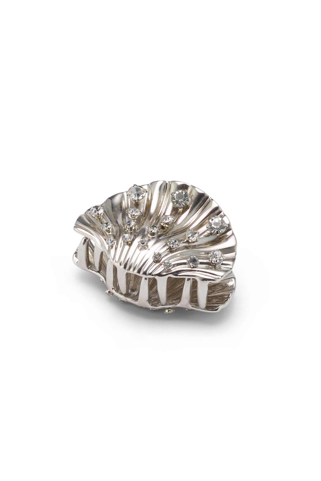 Crystal Shell Mini Claw Clip