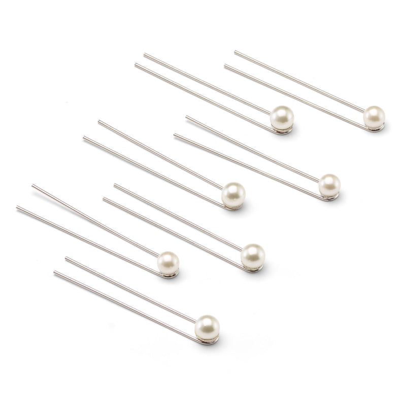 Pearl Hair Pin Set of 7