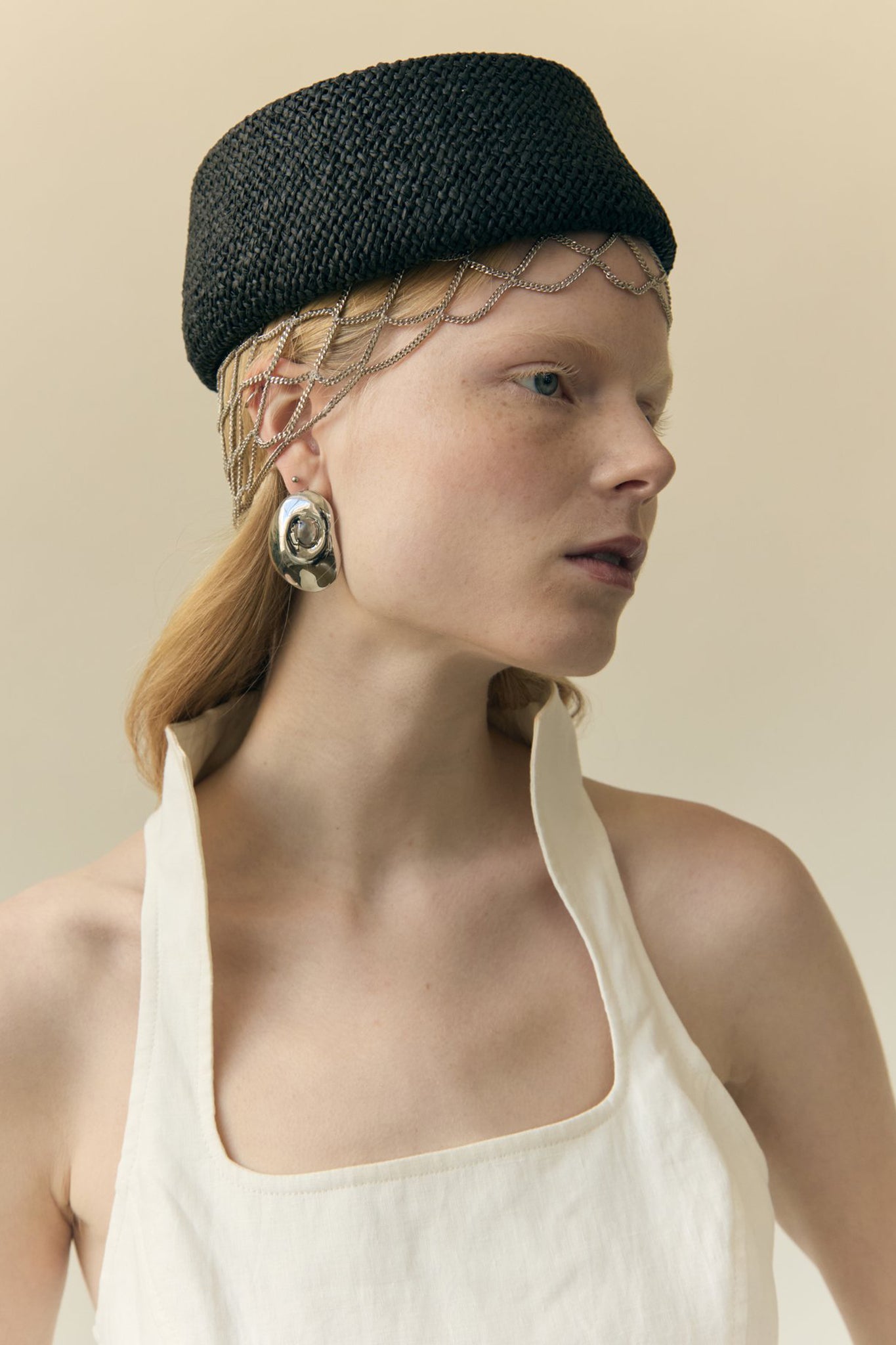Zoe Shell Button Earrings