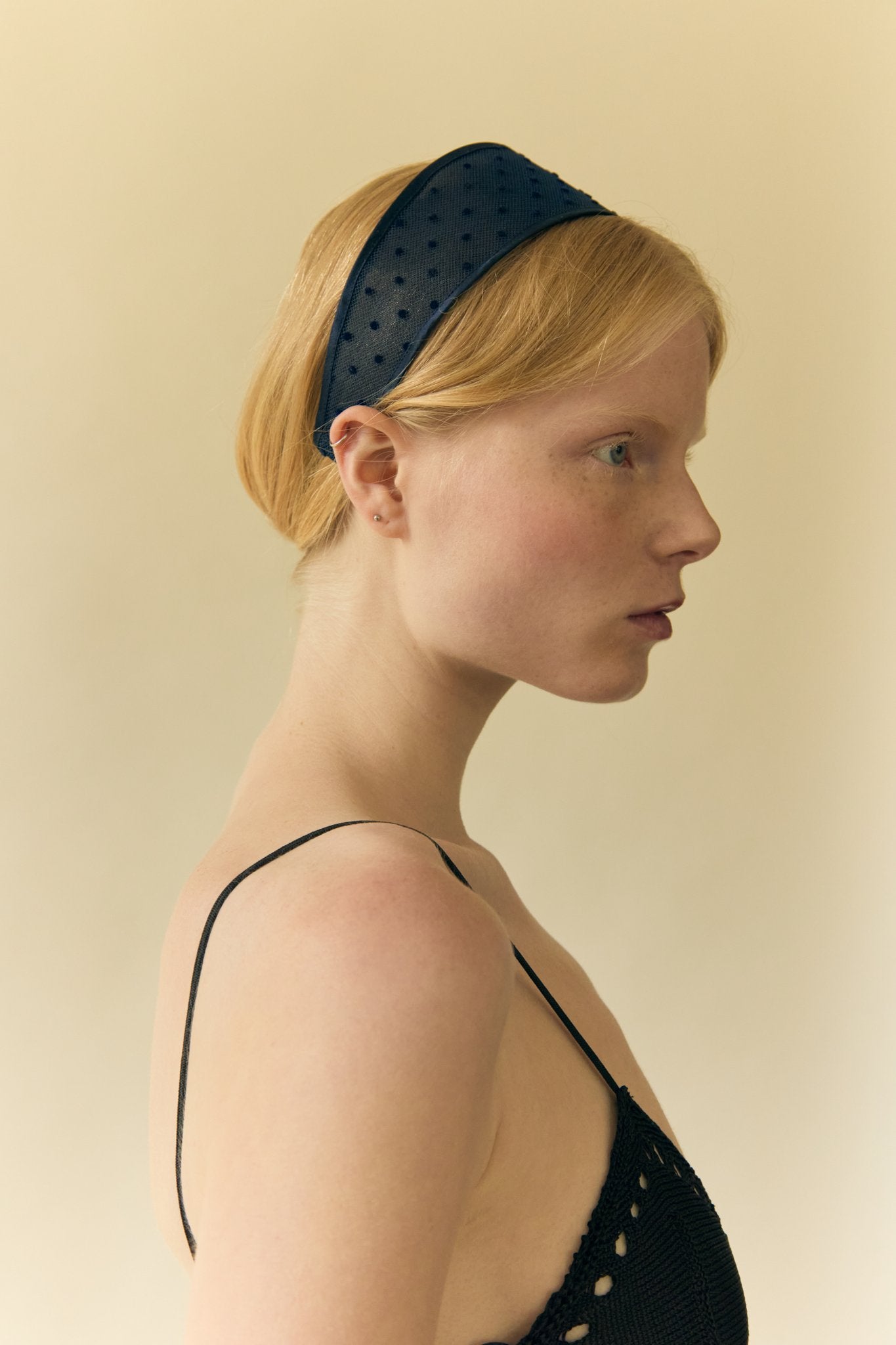Giselle Sheer Polka Dot Headband