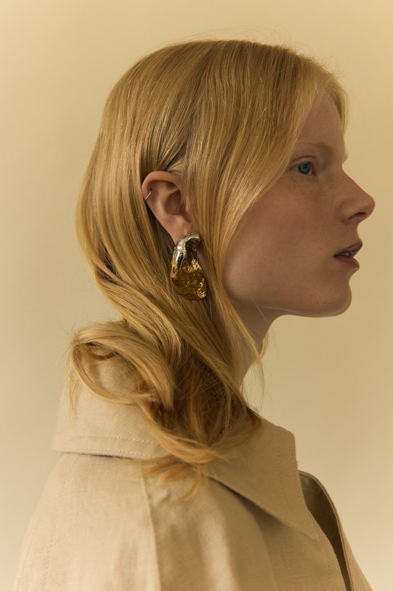 Julie Hammered Earrings