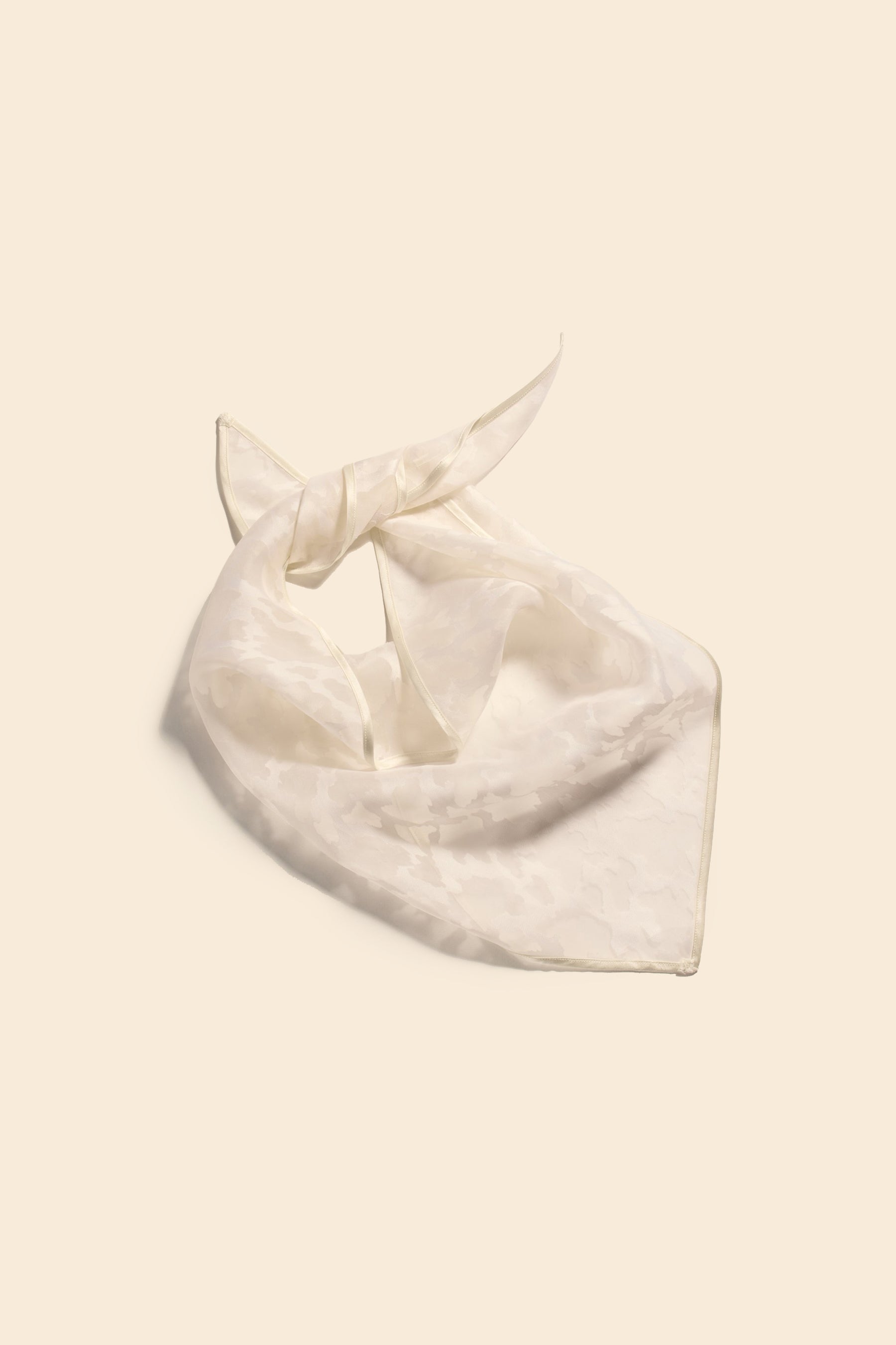 Sheer Leopard Structured Bandana
