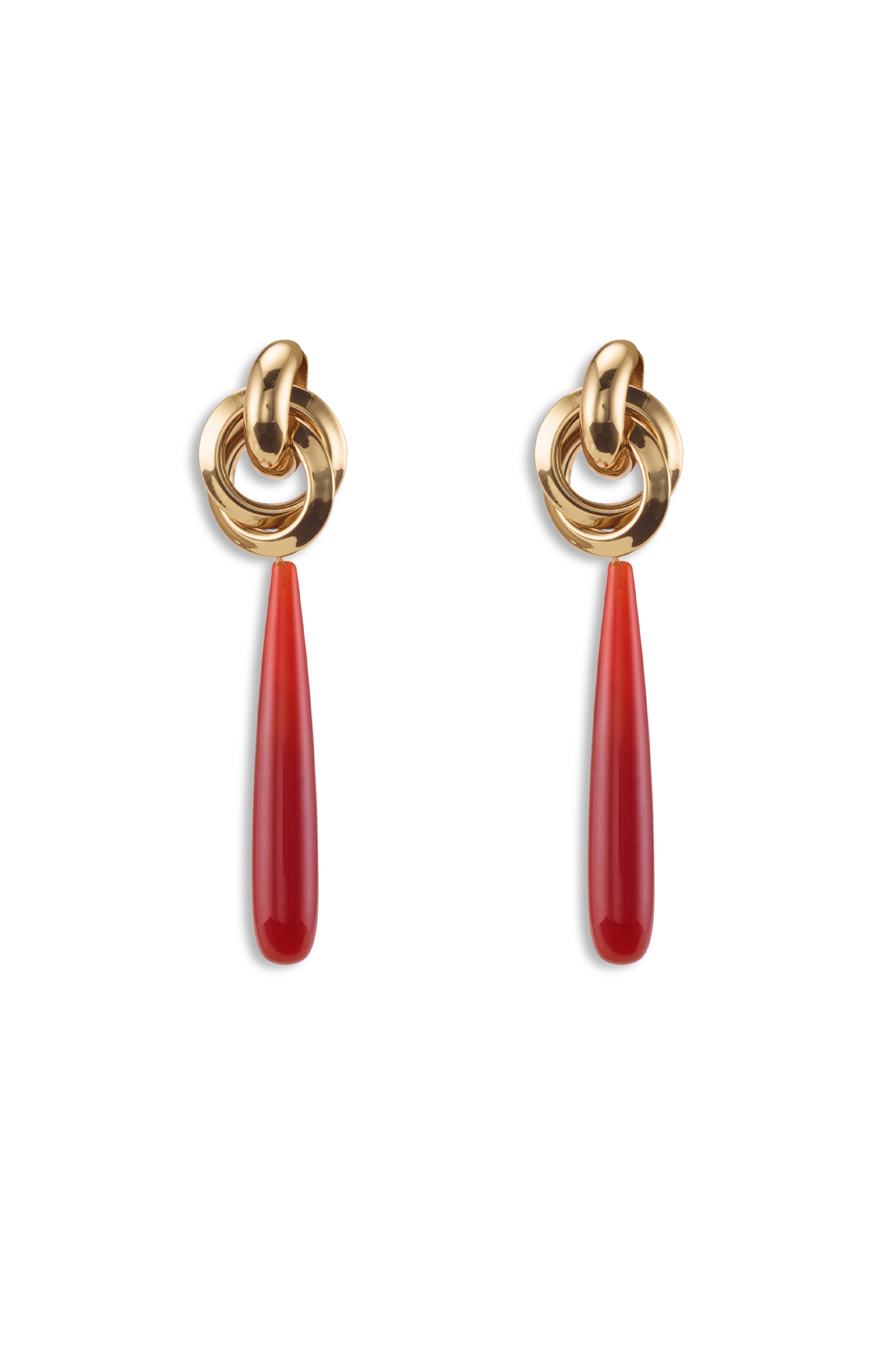 Nala Knot Stone Earrings
