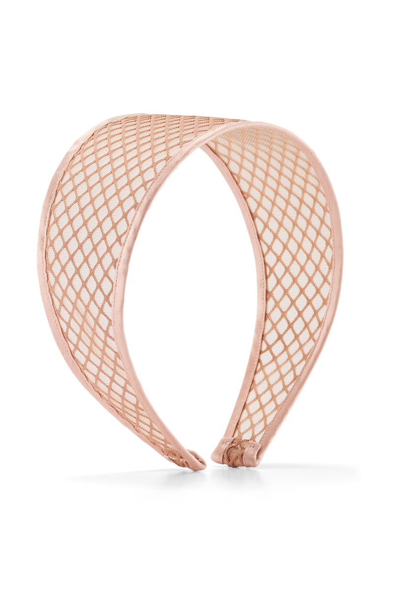Giselle Fishnet Wide Headband