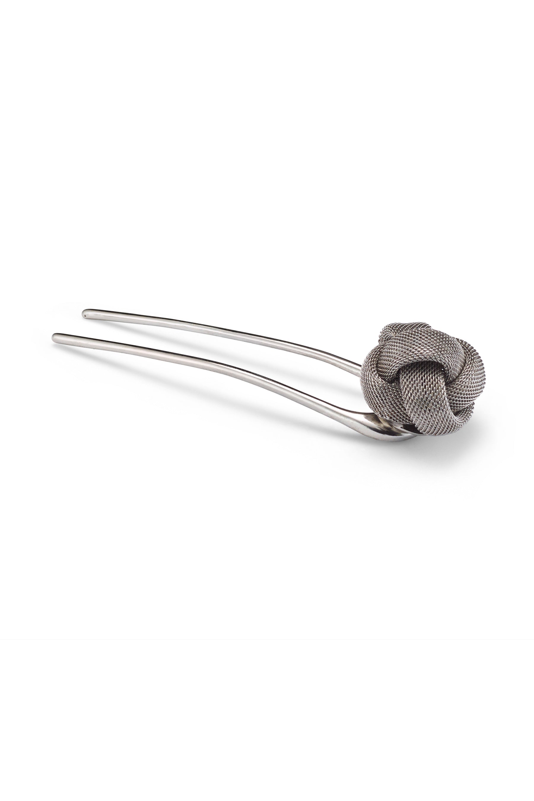Charlotte Knotted Mesh French Pin