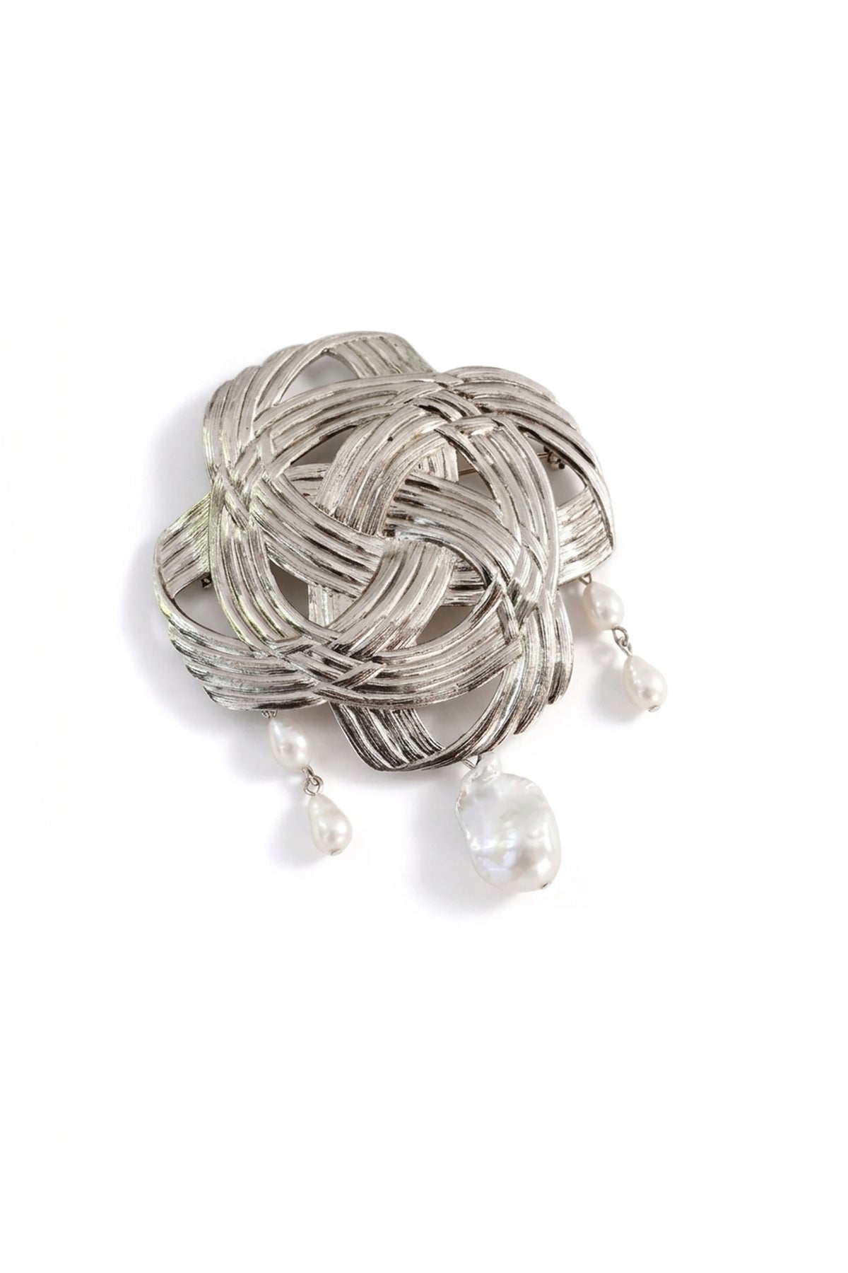 Lila Freshwater Pearl Brooch