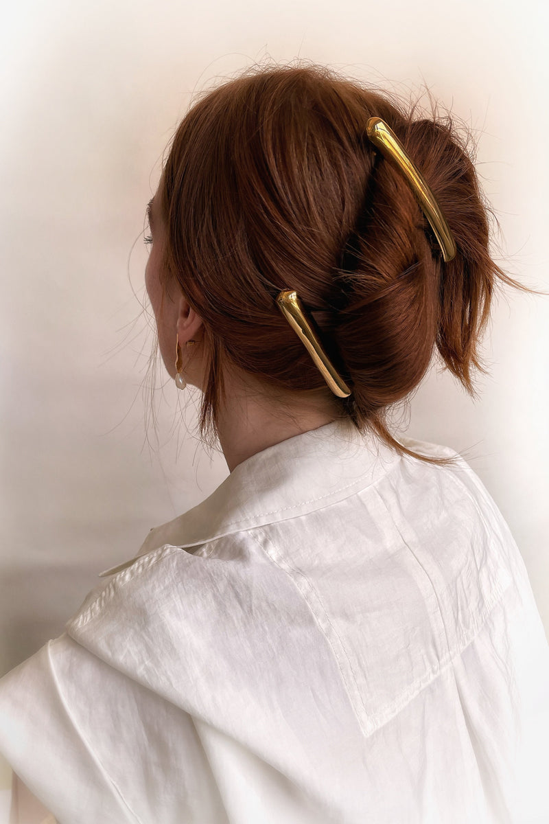 Elongated Bar Barrette
