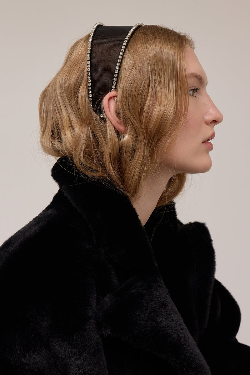 Ella Mesh Crystal Headband