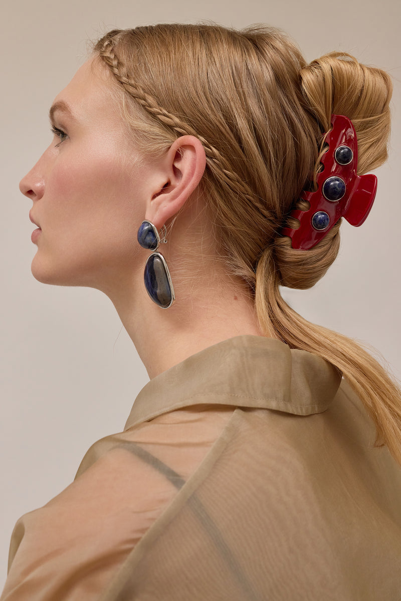 Tasha Marble Claw Clip