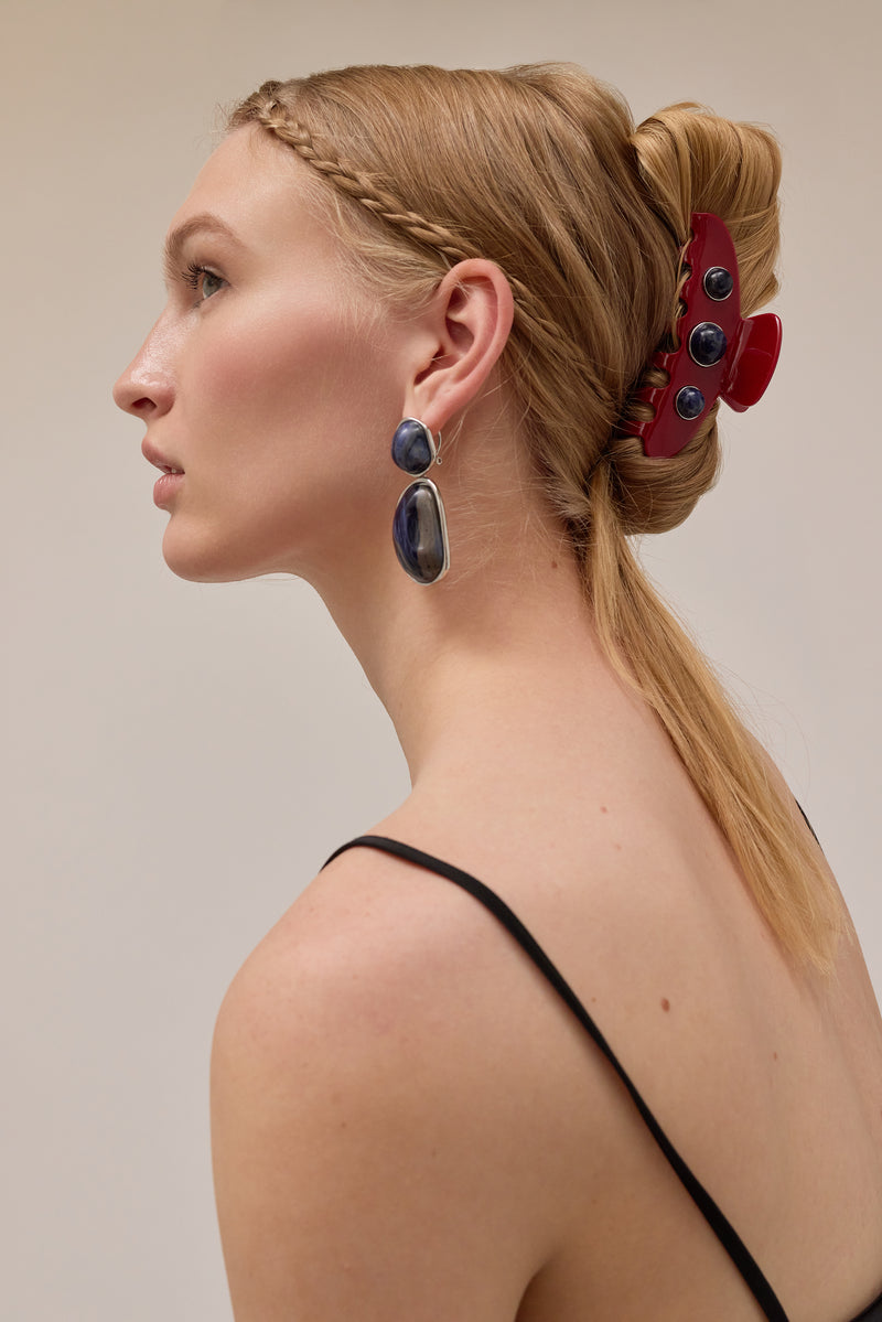 Tasha Marble Claw Clip