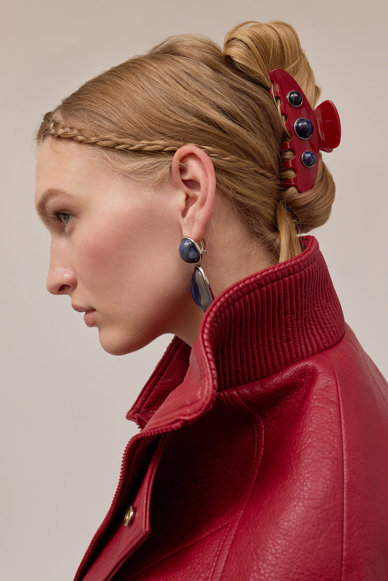 Tasha Marble Claw Clip