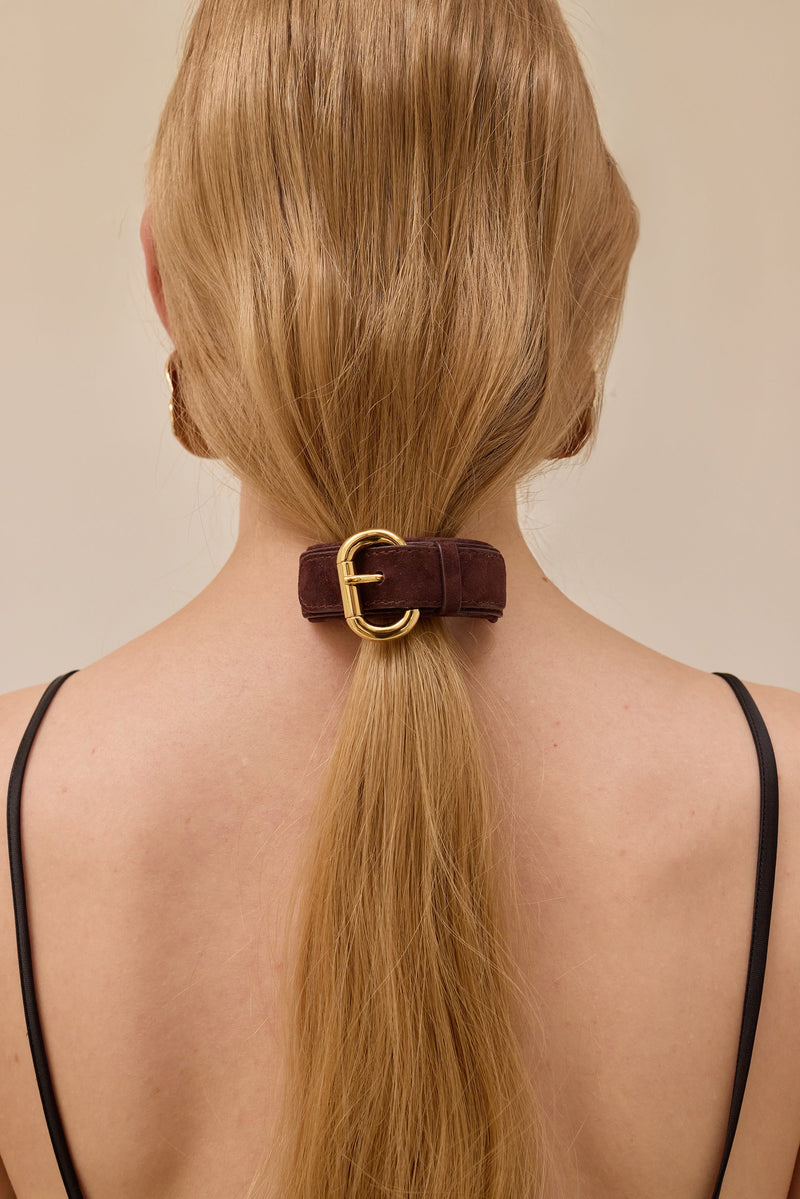 Emi Suede Pony Cuff