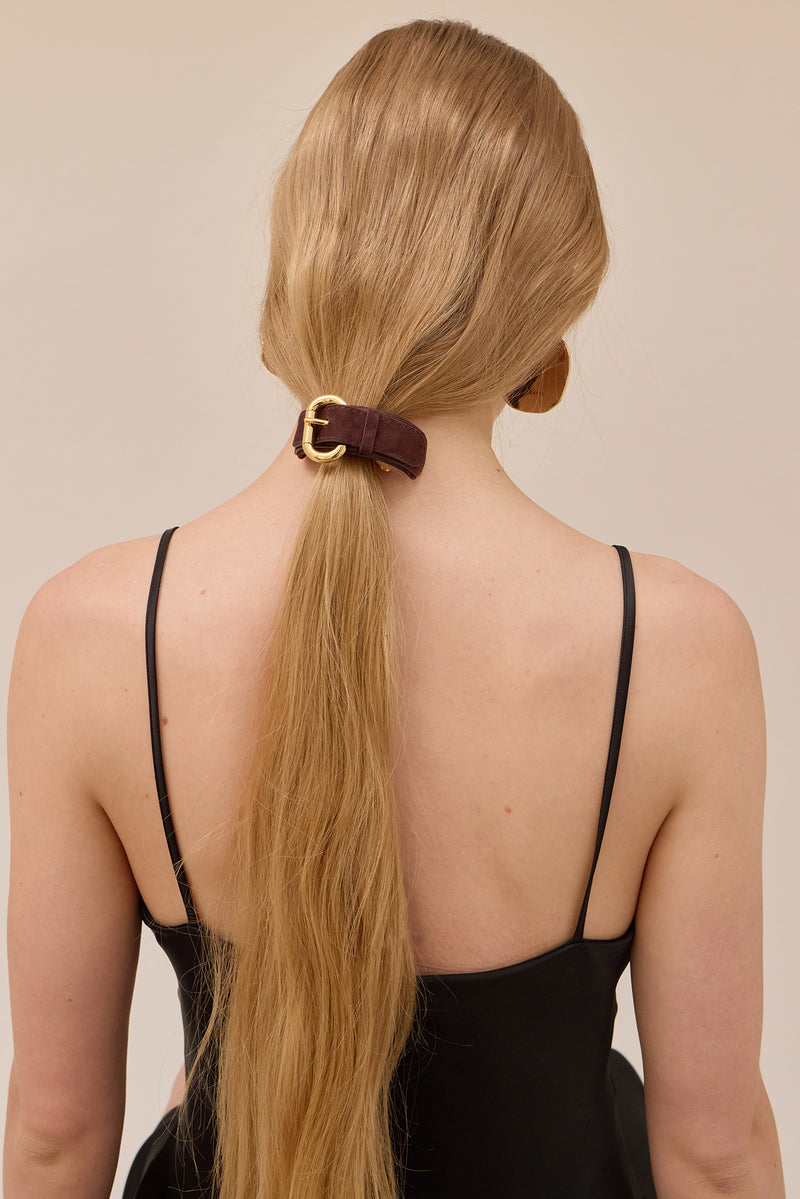 Emi Suede Pony Cuff
