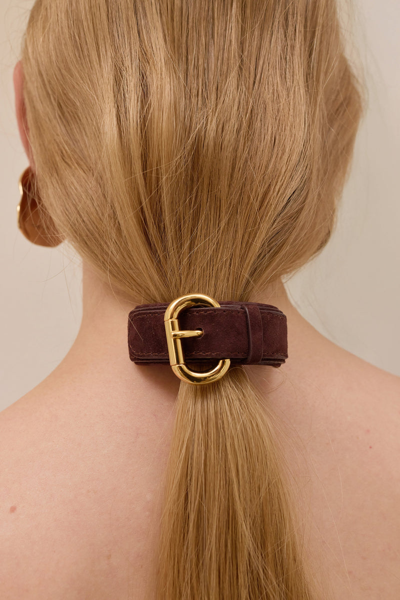Emi Suede Pony Cuff