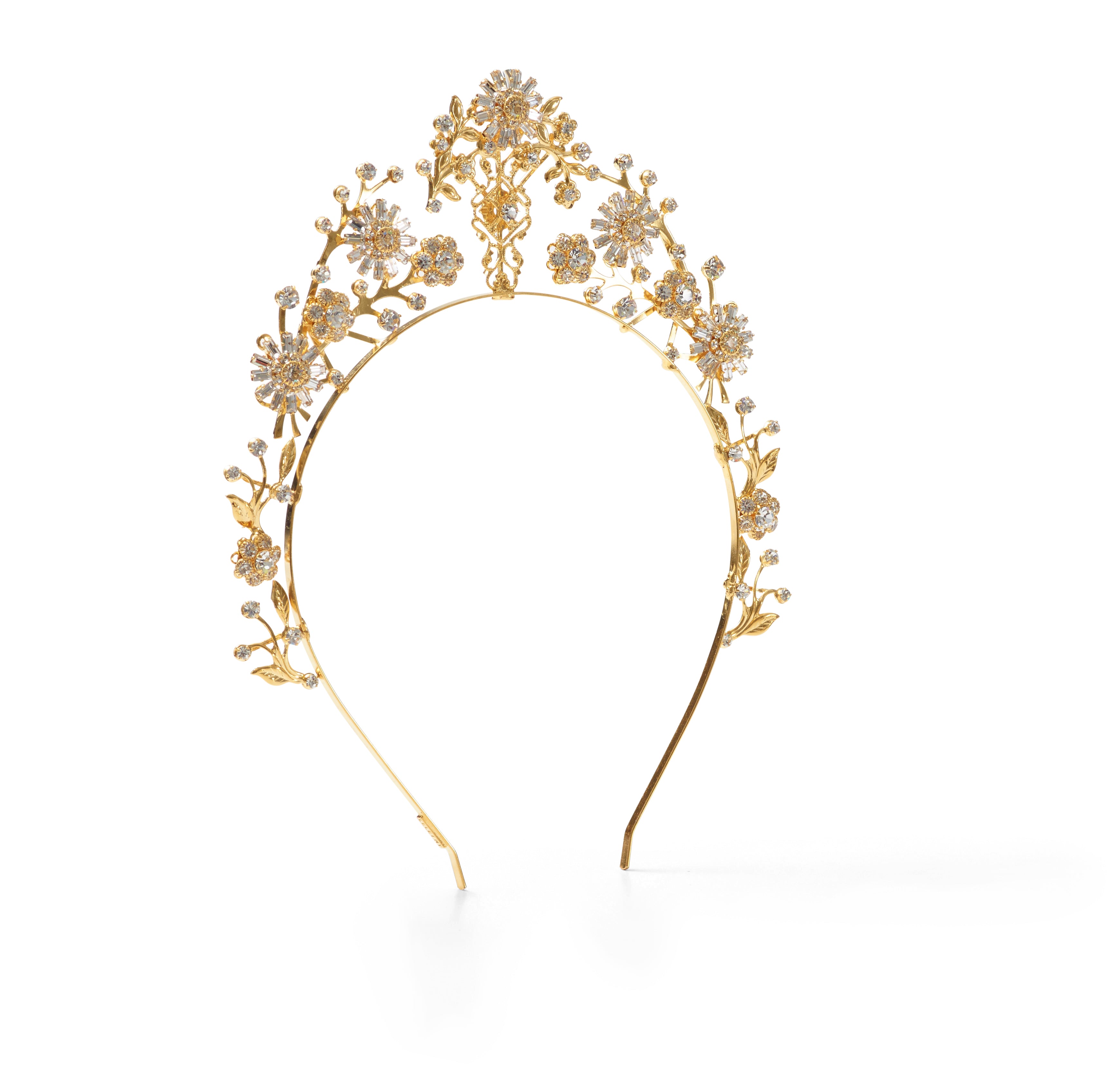 Filigree Crystal Crown
