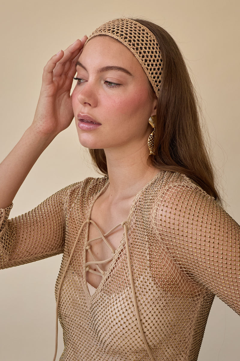 Naya Raffia Headwrap