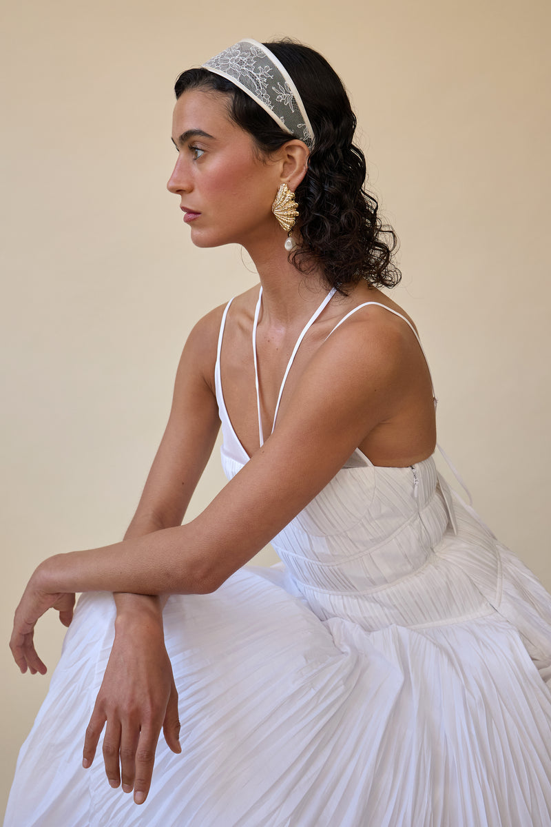 Giselle Lace Wide Headband