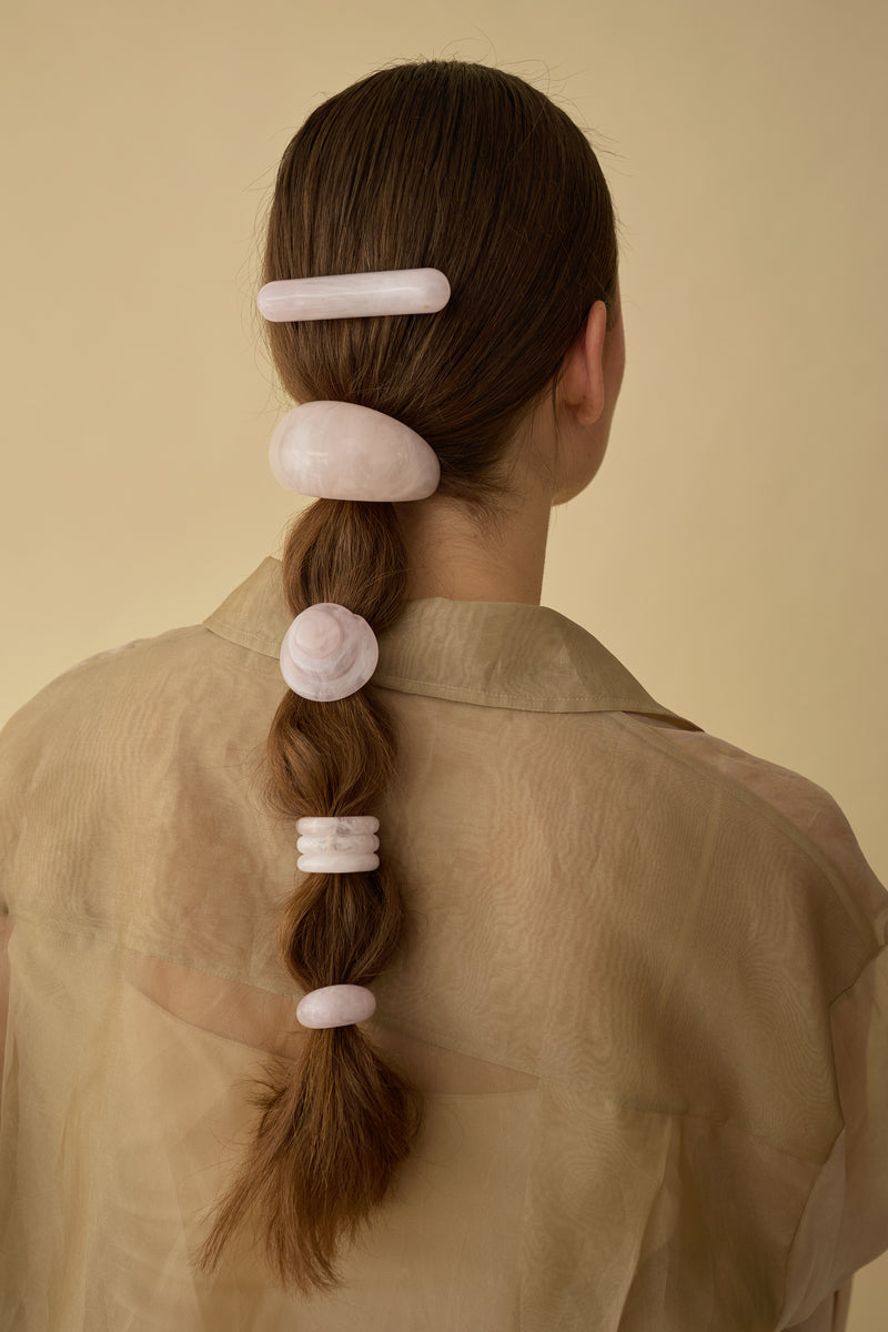 Leila Swirl Ponytail Holder