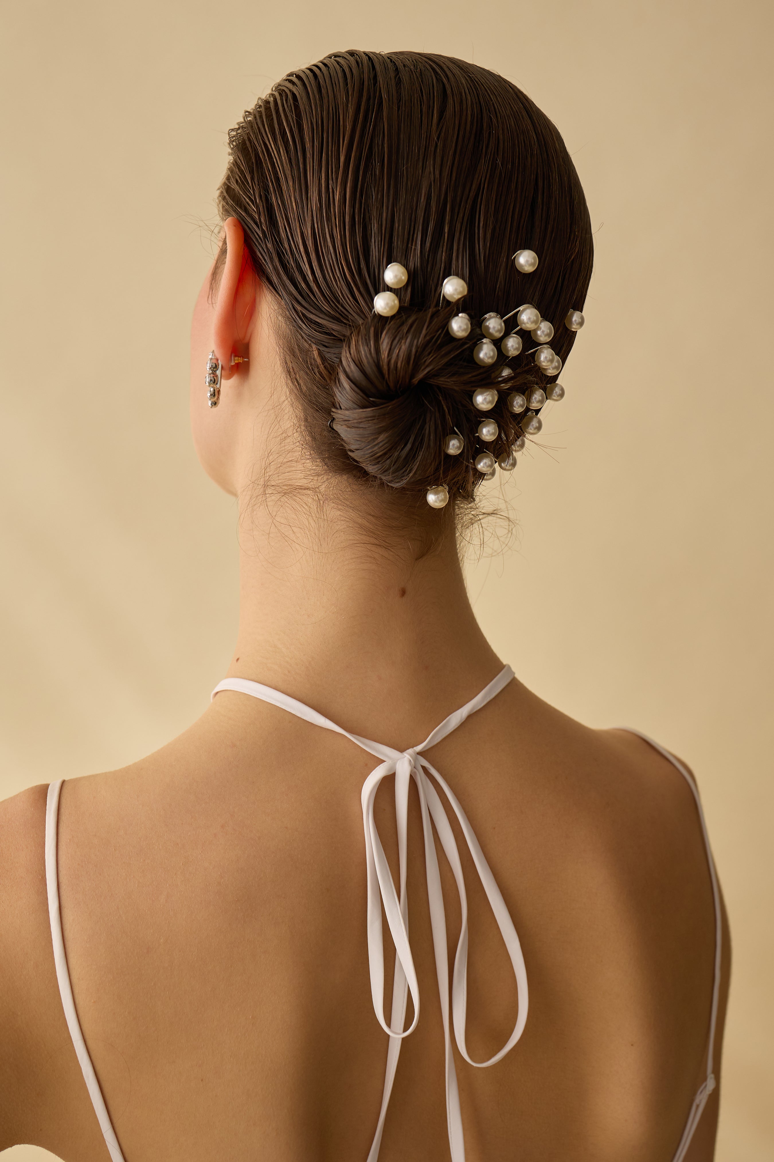 Pearl Hair U Pin Set of 7