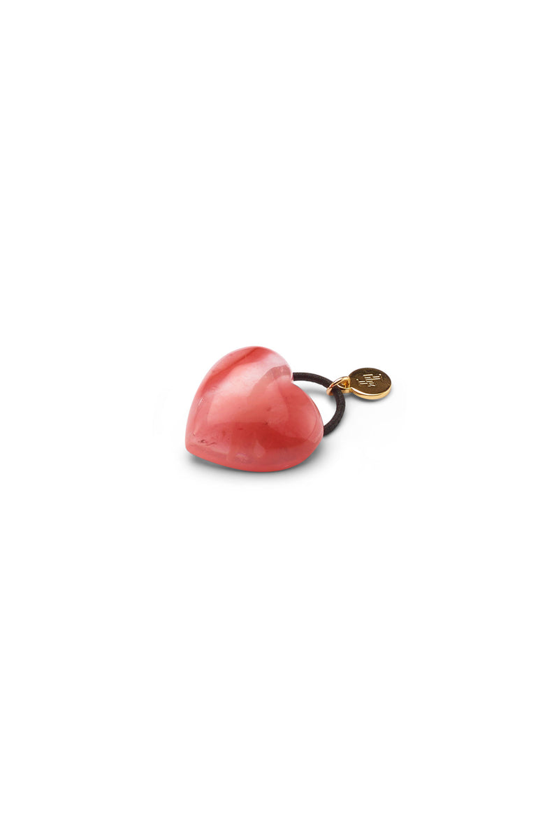 Gigi Mini Heart Ponytail Holder