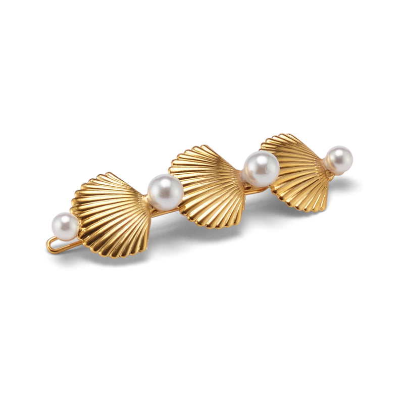 Sandy Pearl Barrette