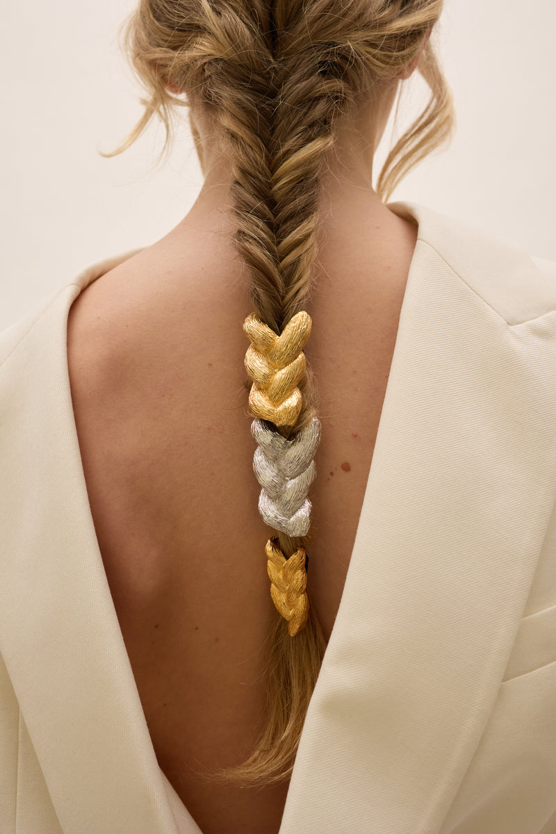 Mini Braided Pony Cuff