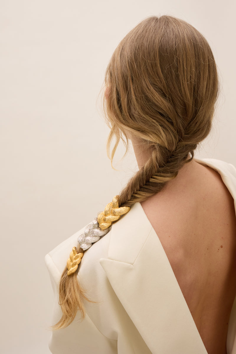 Mini Braided Pony Cuff